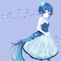 乖巧依人的卡通女生qq头像