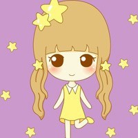 乖巧依人的卡通女生qq头像