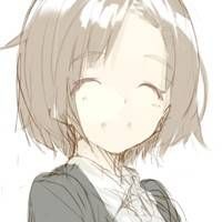 乖巧依人的卡通女生qq头像