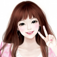 乖巧依人的卡通女生qq头像