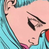 乖巧依人的卡通女生qq头像