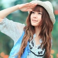 非主流阳光女生头像