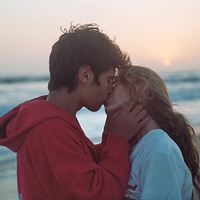 微信非主流亲吻头像