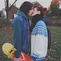 微信非主流亲吻头像