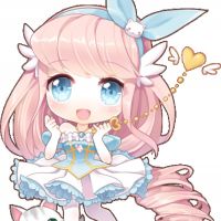 娇小可爱的卡通女生头像