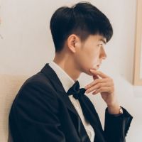 非主流侧脸微信头像男