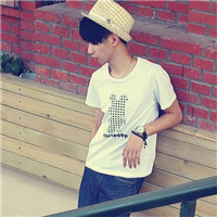 非主流侧脸微信头像男