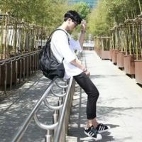 非主流侧脸微信头像男