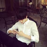 非主流侧脸微信头像男