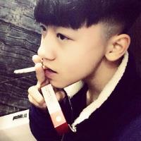 非主流侧脸微信头像男