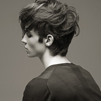 非主流侧脸微信头像男