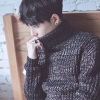 非主流侧脸微信头像男