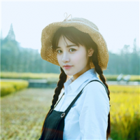 笑的灿烂的女生头像