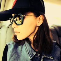 戴墨镜的霸气女生头像