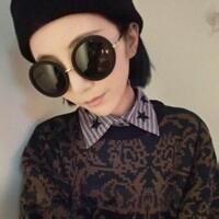 戴墨镜的霸气女生头像