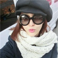 戴墨镜的霸气女生头像