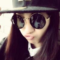 潮流墨镜女生头像