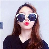 潮流墨镜女生头像