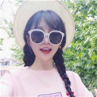 潮流墨镜女生头像