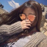 潮流墨镜女生头像