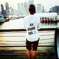 微信韩系帅哥头像背影