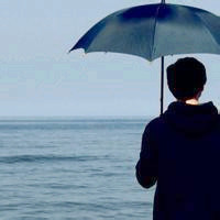 微信韩系帅哥头像背影