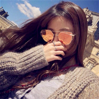 原宿风墨镜女生头像