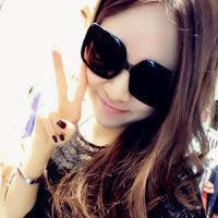 原宿风墨镜女生头像