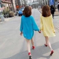 清新可爱的两闺蜜头像