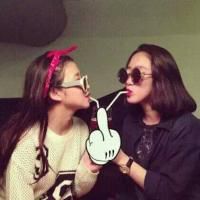 清新可爱的两闺蜜头像