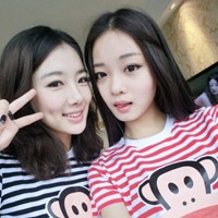 清新可爱的两闺蜜头像