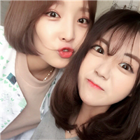 清新可爱的两闺蜜头像
