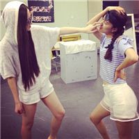 清新可爱的两闺蜜头像