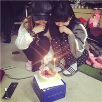 清新可爱的两闺蜜头像