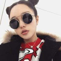 时尚qq非主流墨镜女生头像