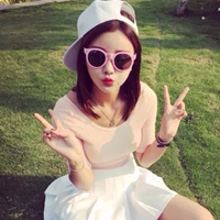 时尚qq非主流墨镜女生头像