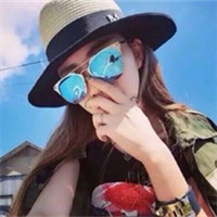 时尚qq非主流墨镜女生头像