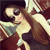 时尚qq非主流墨镜女生头像