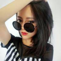 戴墨镜的女生qq头像