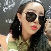 戴墨镜的女生qq头像