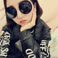 戴墨镜的女生qq头像