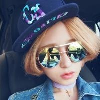 戴墨镜的女生qq头像