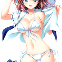 卡通女生性感头像