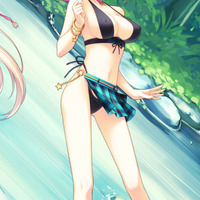 卡通女生性感头像