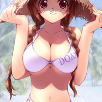 卡通女生性感头像