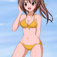 卡通女生性感头像