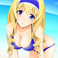 卡通女生性感头像