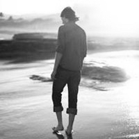 唯美伤感男生背影头像