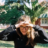 清新小女孩欧美头像