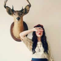 清新小女孩欧美头像